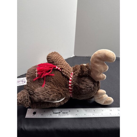 Scentsy 2013 Retired Christmas Buddy Moose Plush 2 Black Raspberry Vanilla Scent - Picture 4 of 8